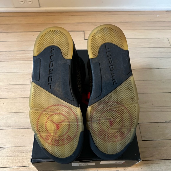 Air Jordan 5 Retro | Paris Saint-Germain PSG Black | Men’ Size 10 | AV9175-001 - Picture 7 of 8